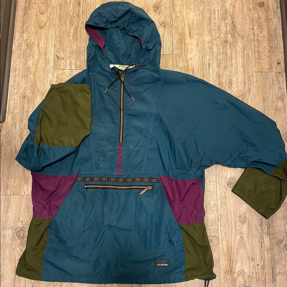 Vintage L.L. Bean Aztec Anorak Jacket